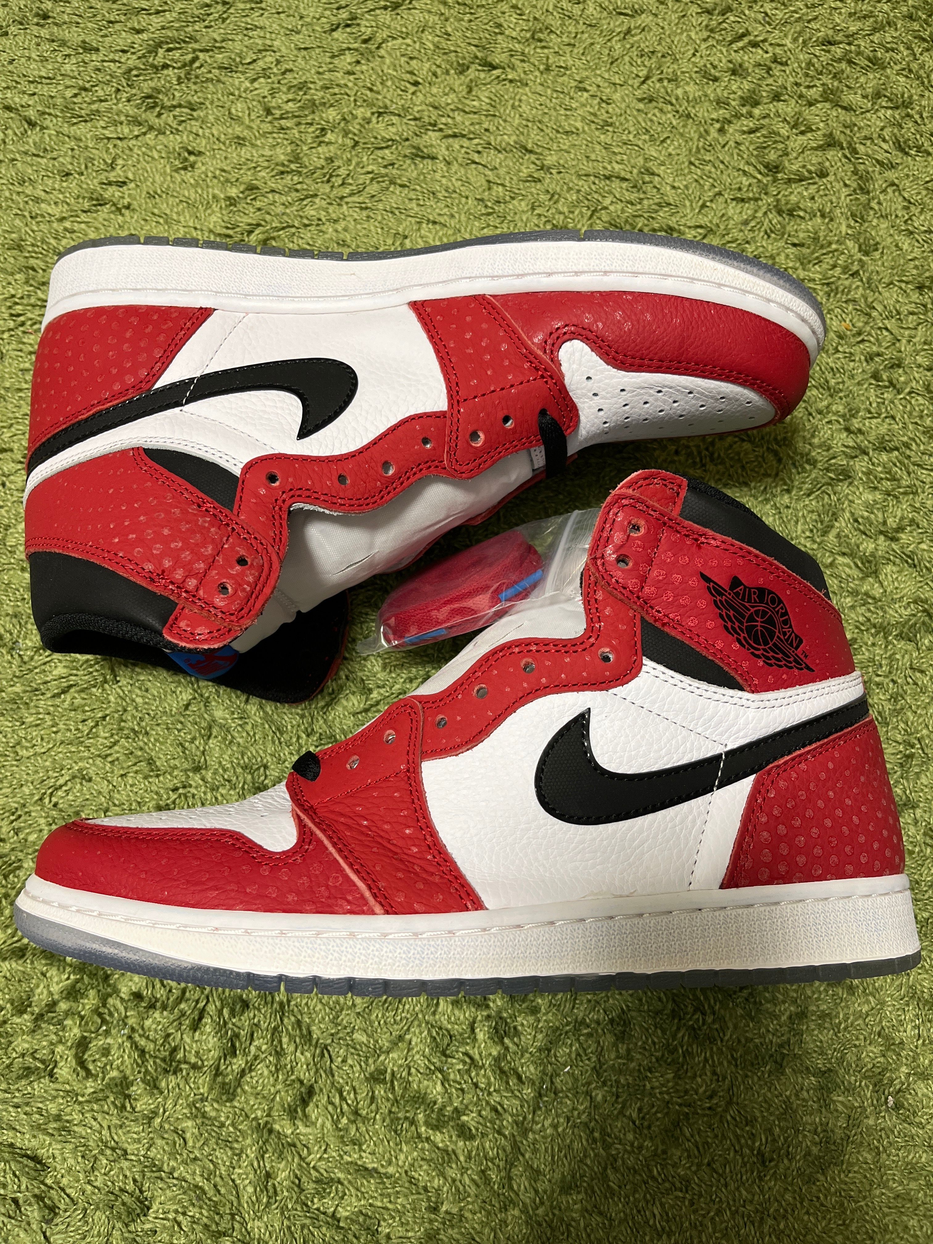 Spiderman × Nike Air Jordan 1 Origin Story "Gym Red/White/Photo Blue/Black"
