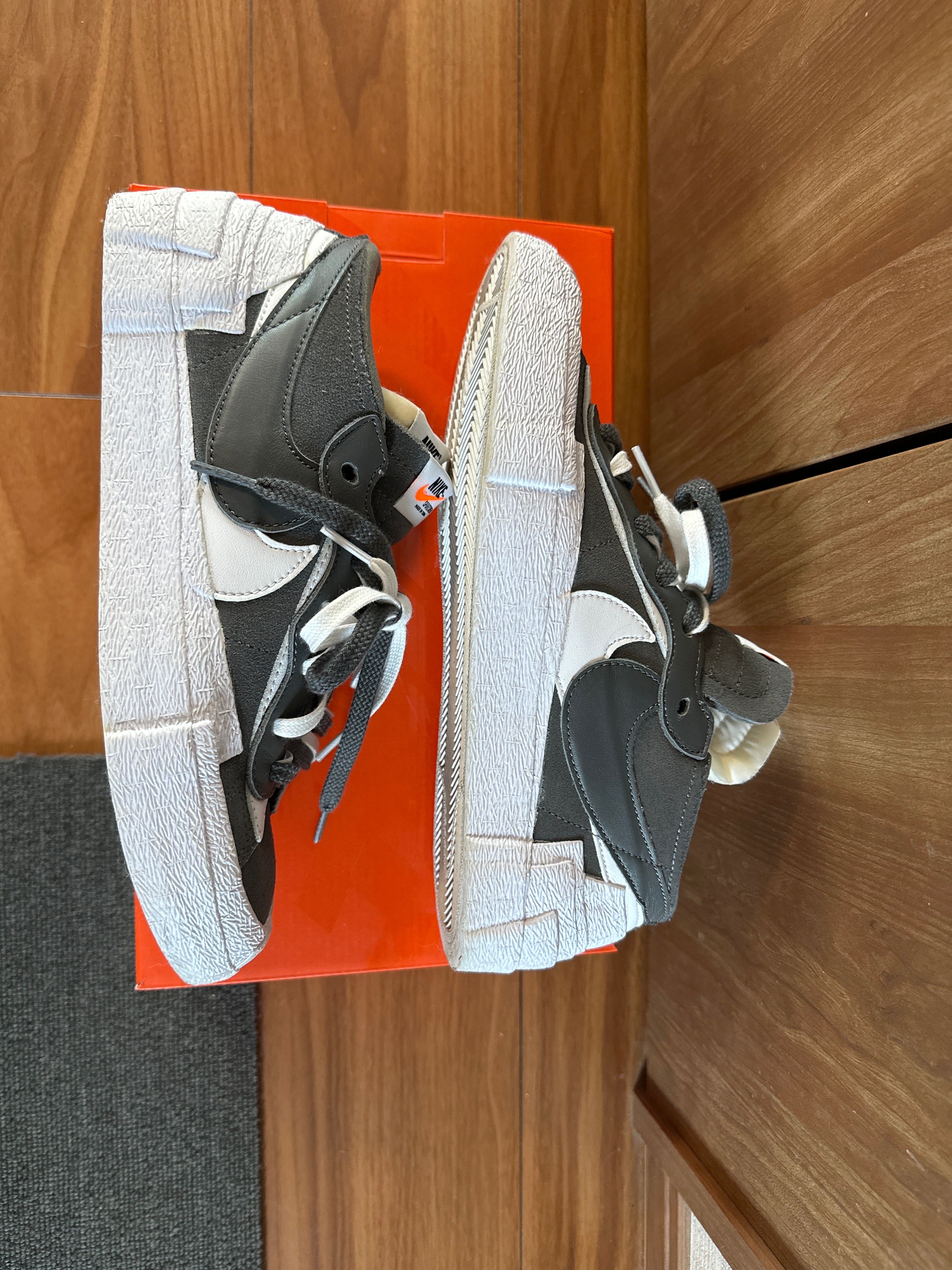 Sacai × Nike Blazer Low "Iron Grey"