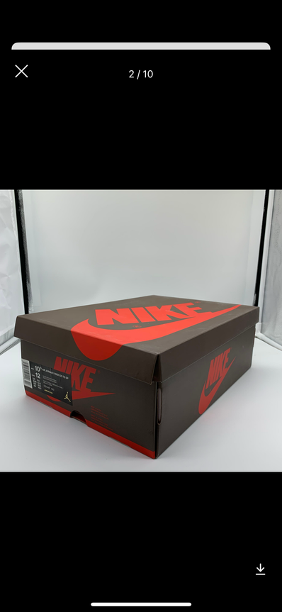 Travis Scott × Nike Air Jordan 1 Retro High OG TS SP "Sail/Dark Mocha"