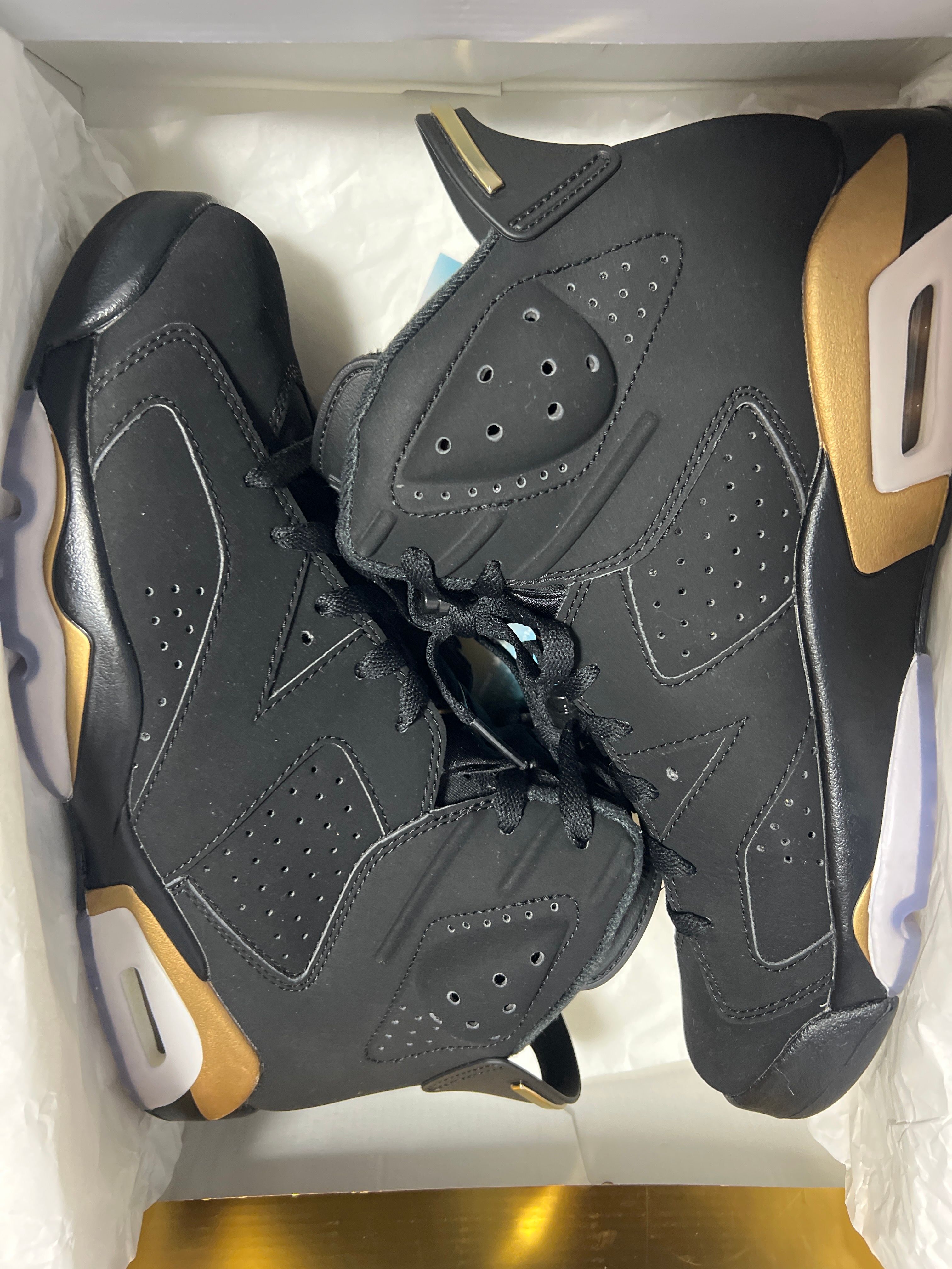 Nike Air Jordan 6 DMP "Black/Metallic Gold" (2020)