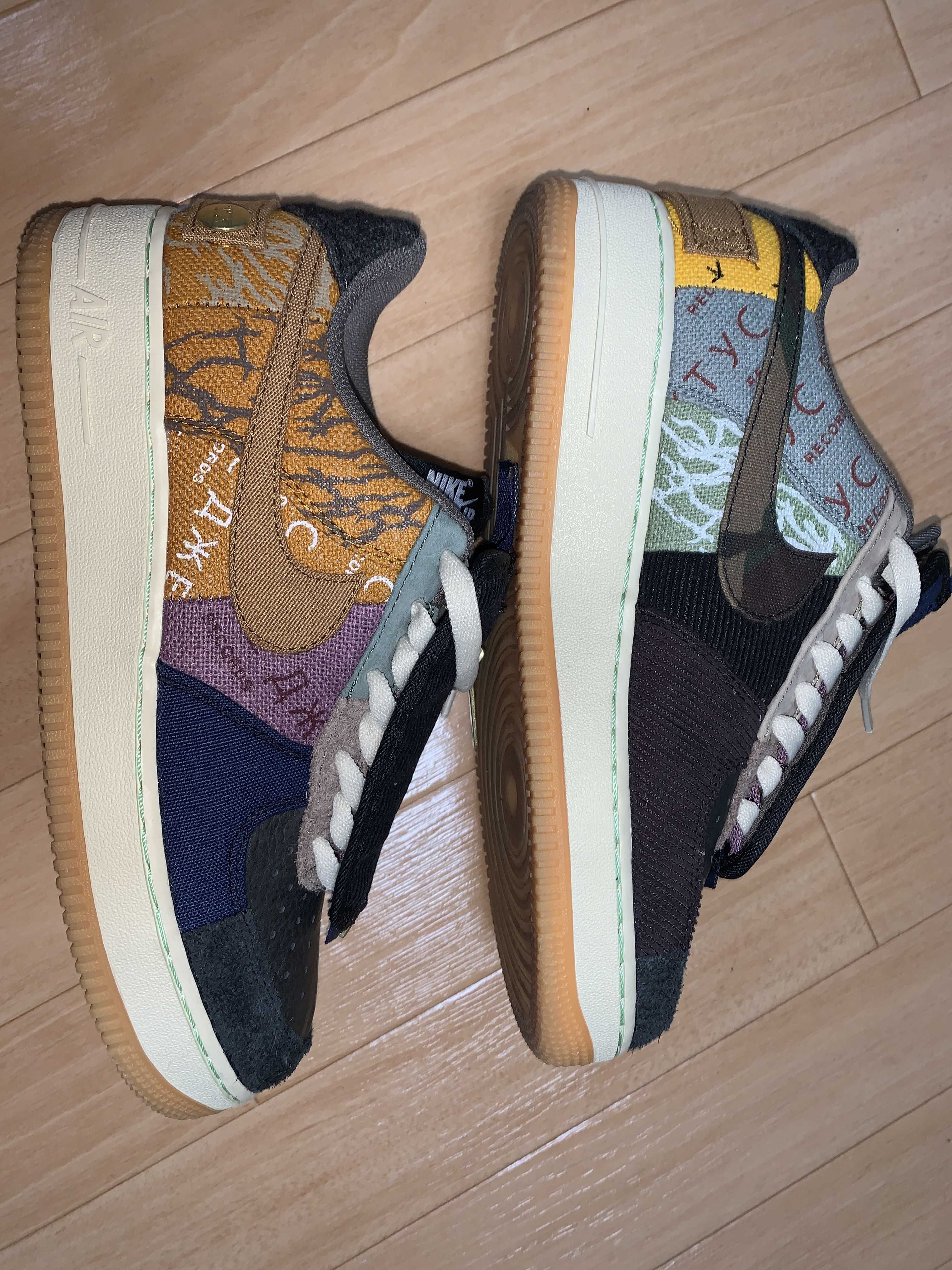 Travis Scott × Nike Air Force 1 Low Cactus Jack "Multi Color"
