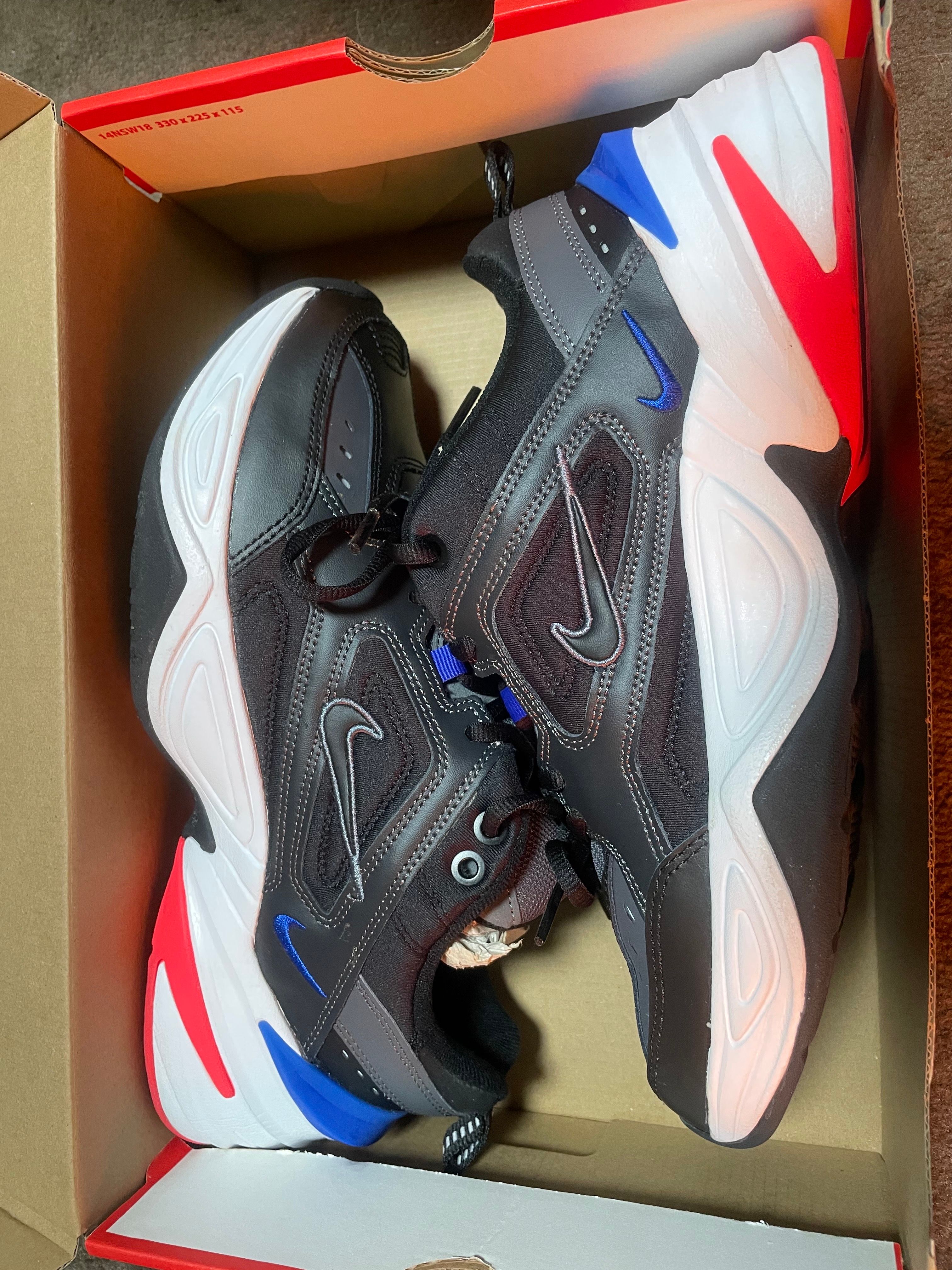 Nike M2K Tekno "Dark Grey/Racer Blue"
