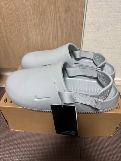 Nike Calm Mule "Light Smoke Grey"