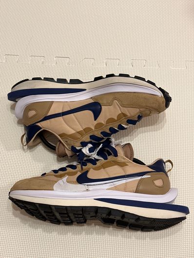 Sacai × Nike Vapor Waffle "Sesame And Blue Void"