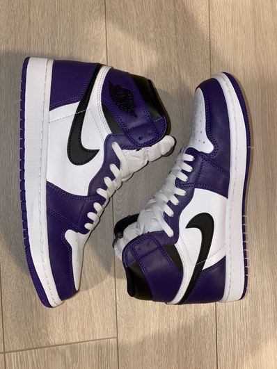 Nike Air Jordan 1 Retro High OG "Court Purple White/Black" (2020)