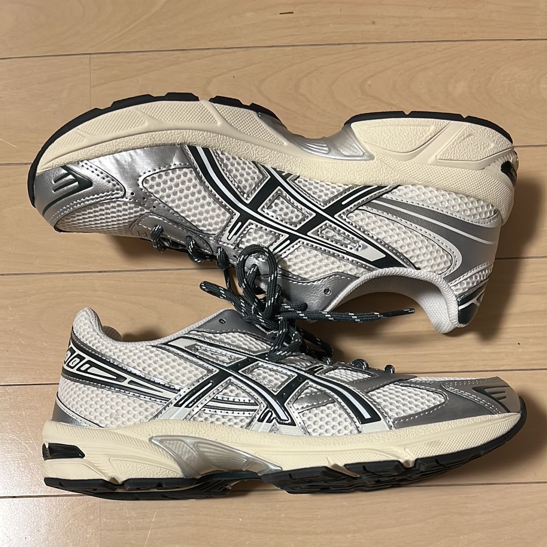 KITH × Asics Vintage Tech Gel-1130 "Cream/Scarab" (1203A565-100)