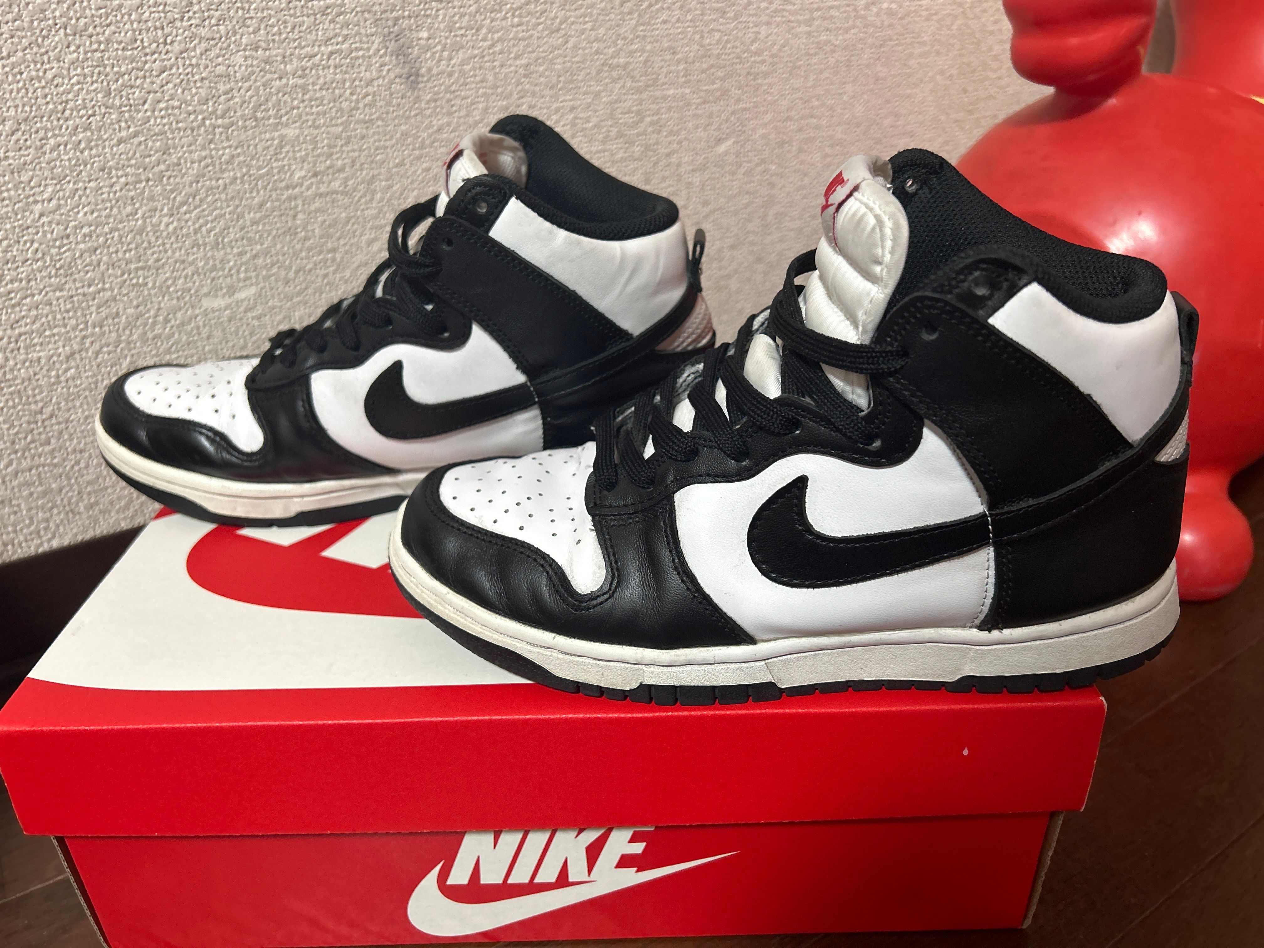Nike Women's Dunk High "Black and White"