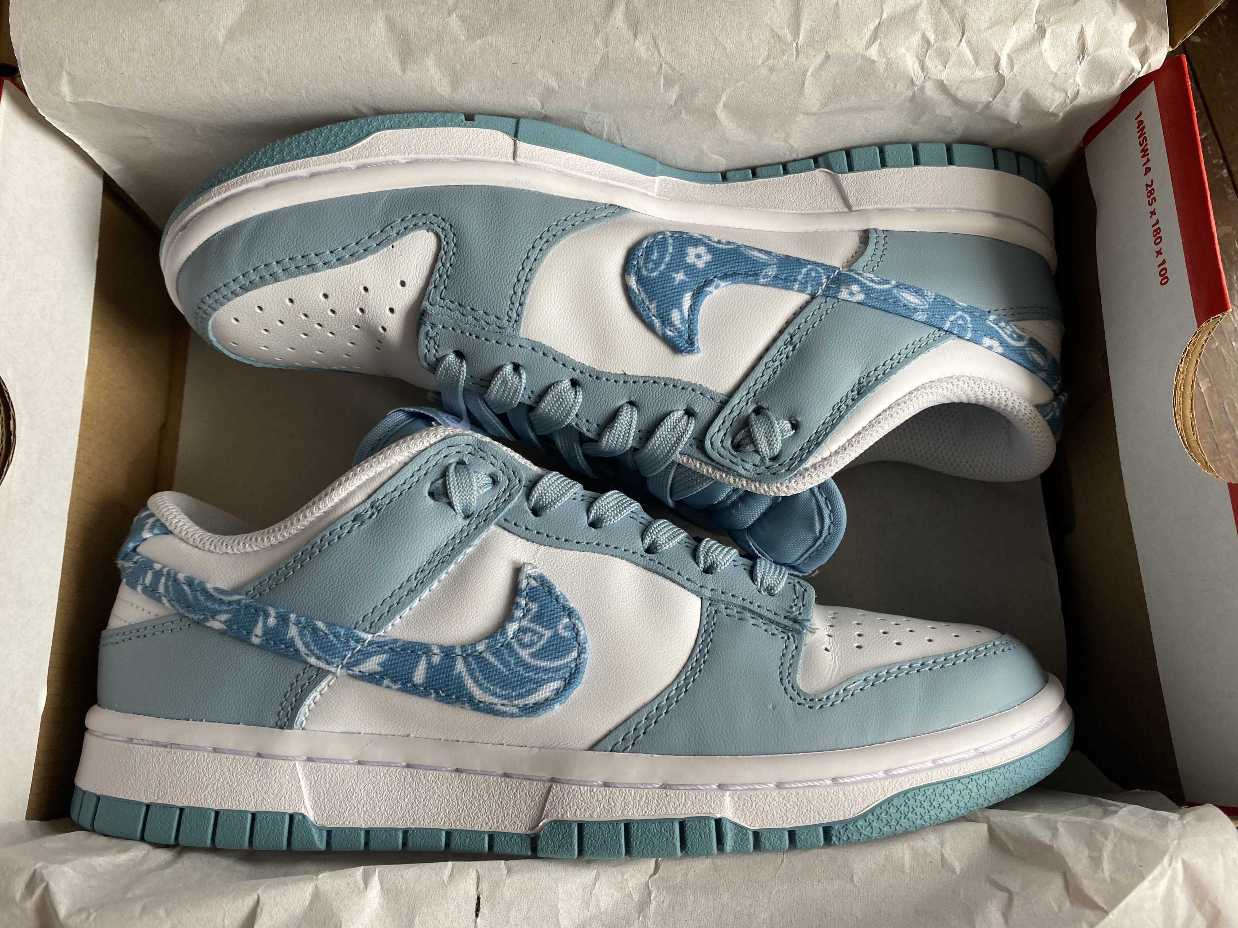 Nike Women's Dunk Low ESS "Blue Paisley"