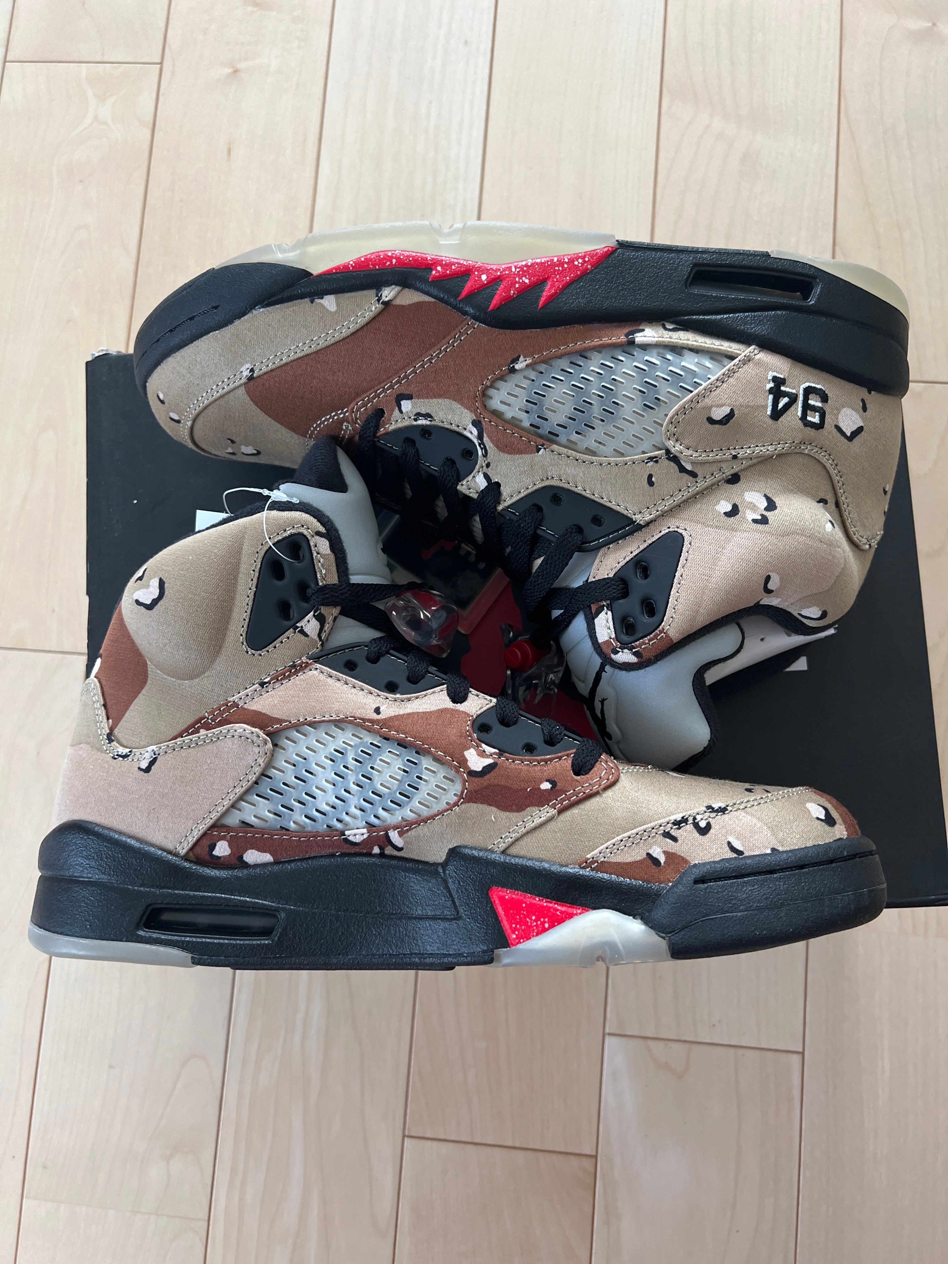 Supreme × Nike Air Jordan 5 Retro "Desert Camo"