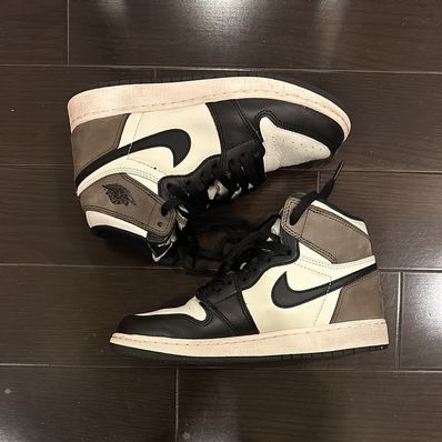 Nike GS Air Jordan 1 High OG "Sail/Dark Mocha/Black"