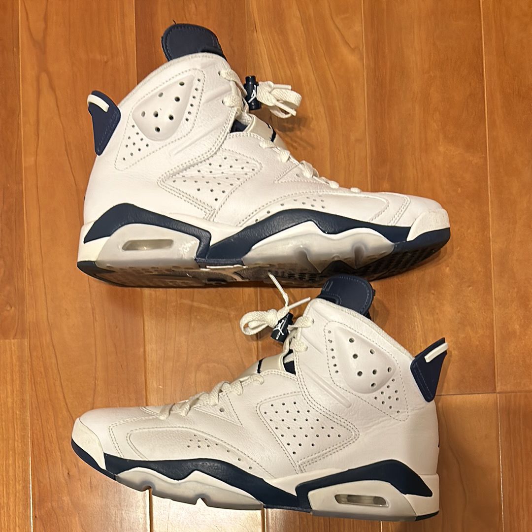 NIKE AIR JORDAN 6 RETRO MIDNIGHT NAVY