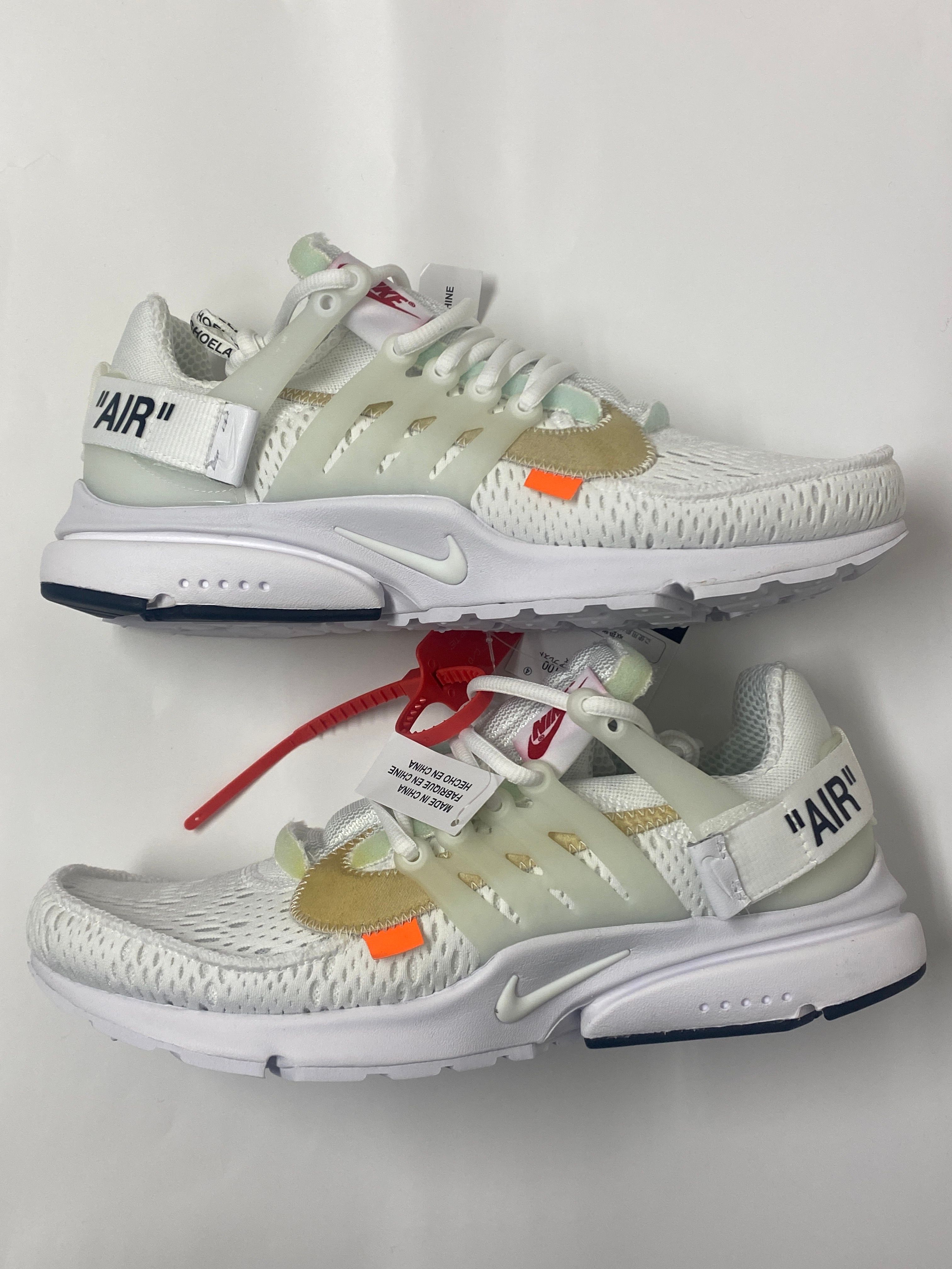 Off-White × Nike Air Presto "White/Black/Cone"