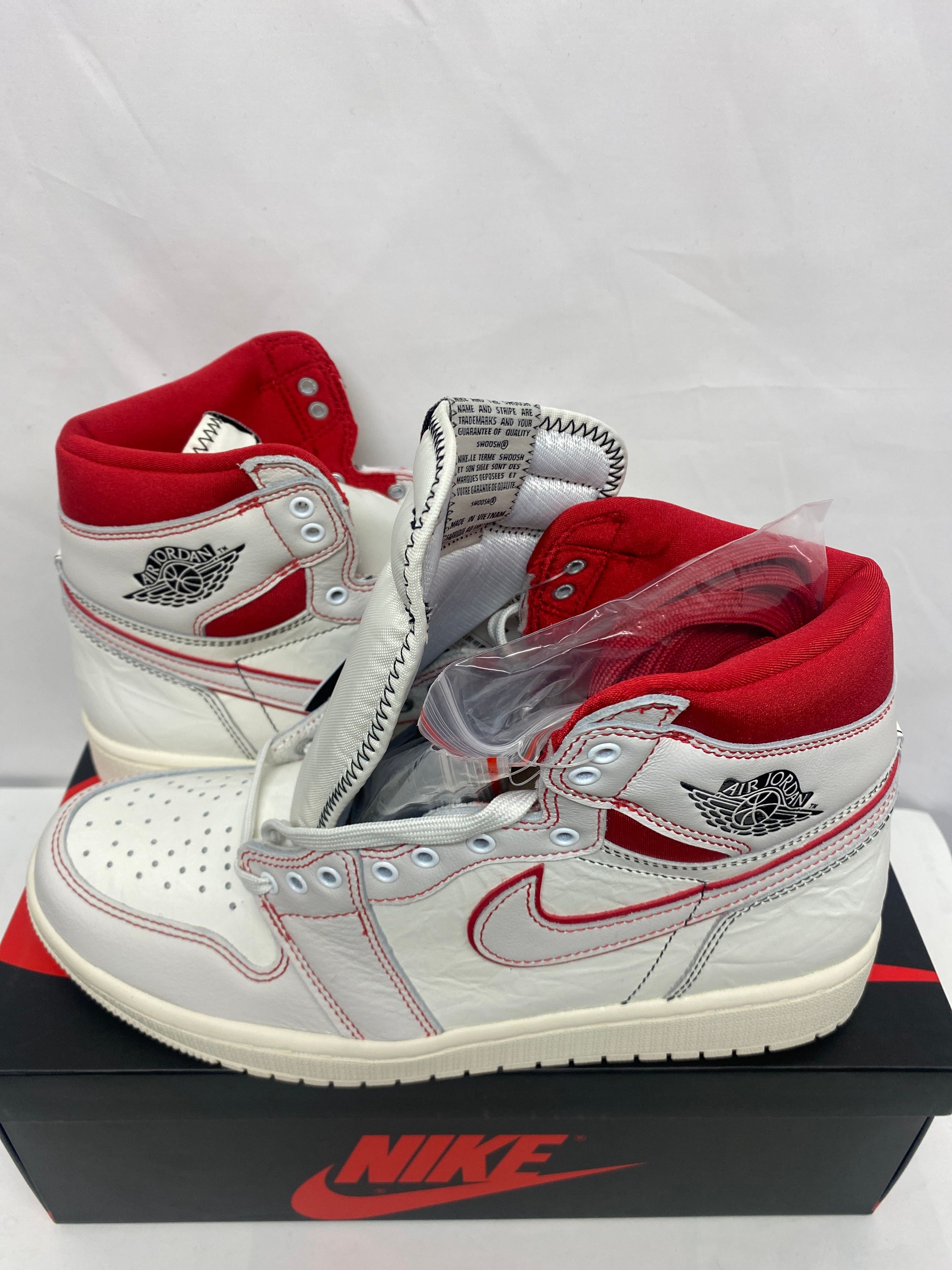Nike Air Jordan 1 Retro High OG "Sail/University Red"     