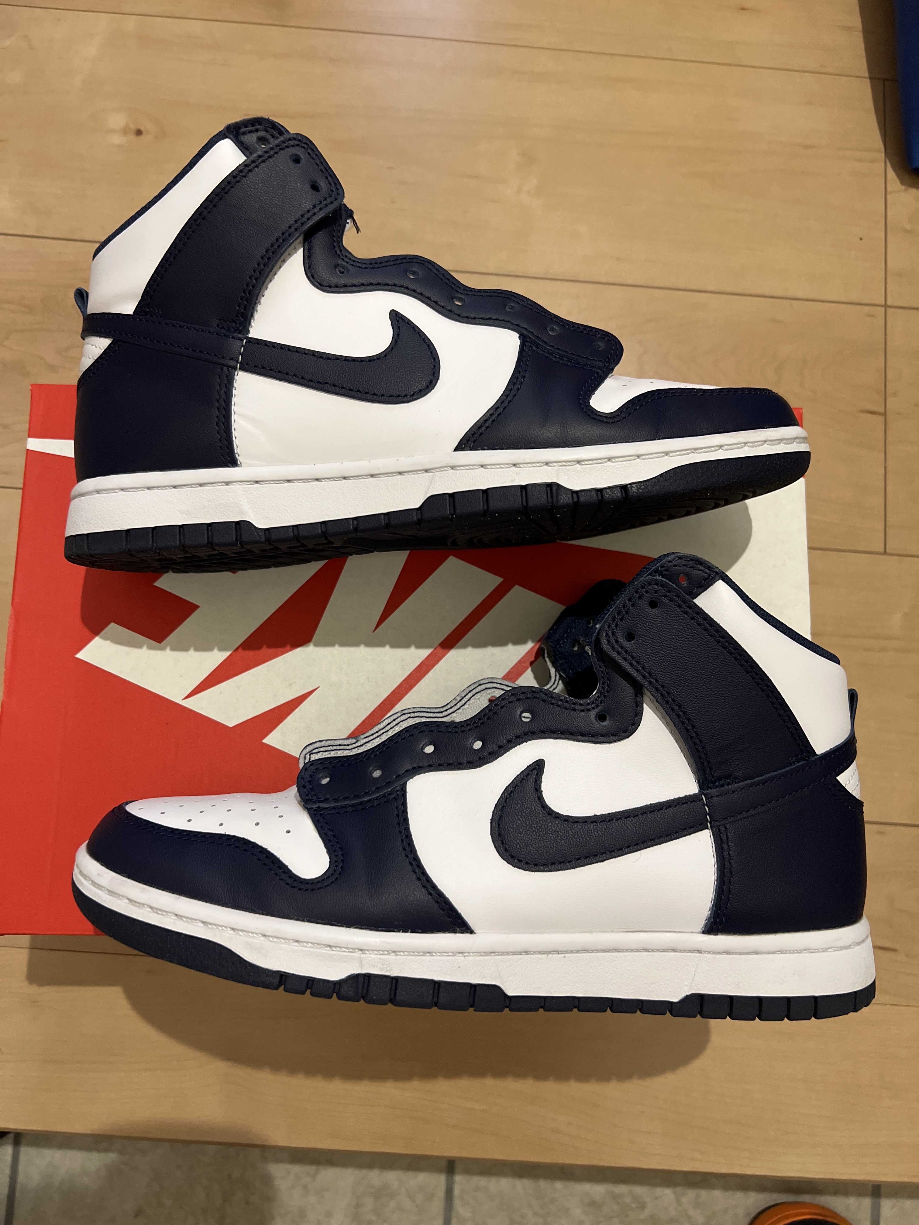 Nike Dunk High "Championship Navy"
