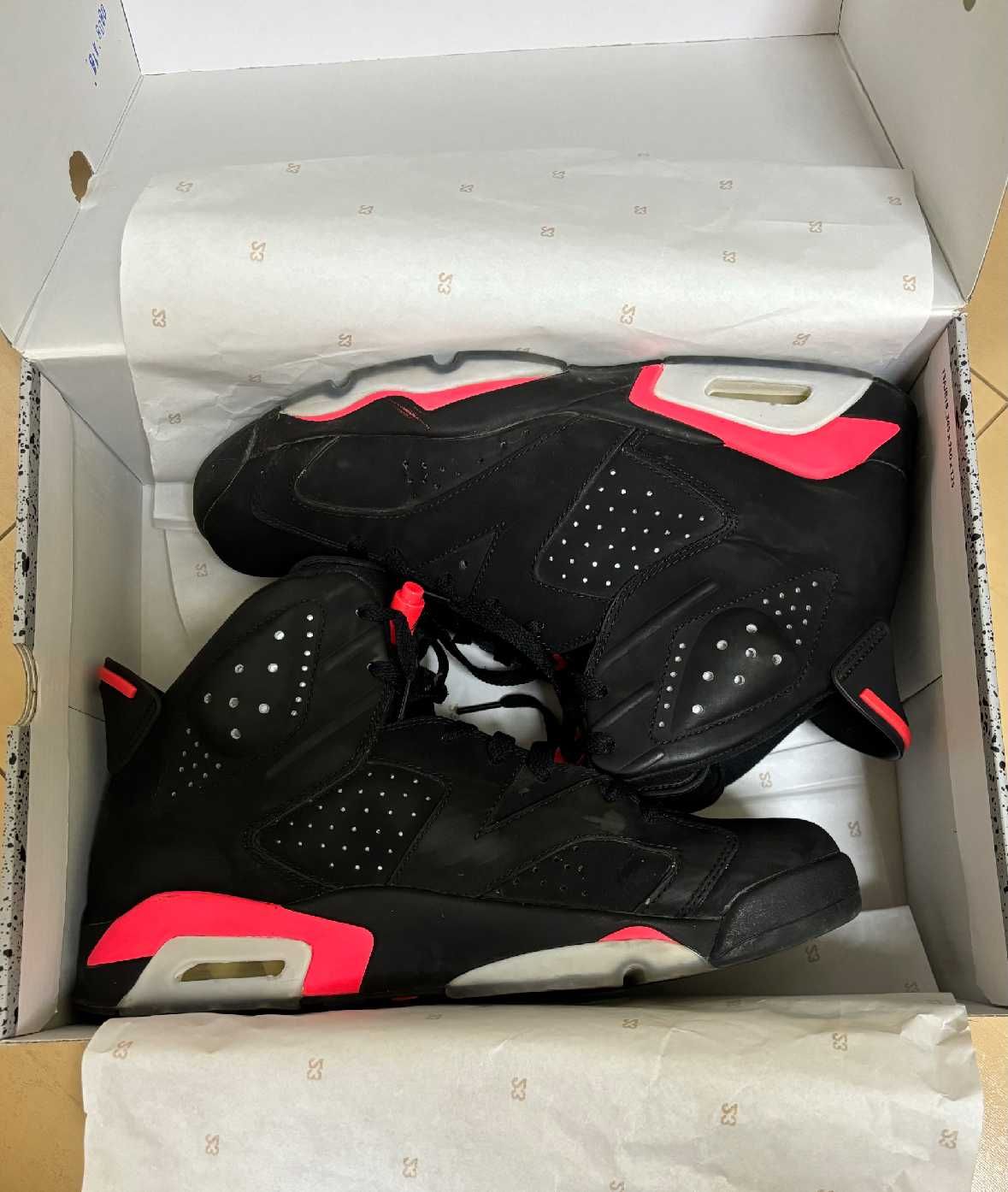Nike Air Jordan 6 Retro OG "Black/Infrared"
