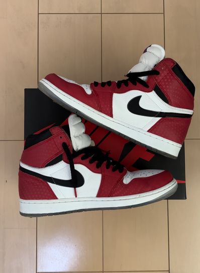 Spiderman × Nike Air Jordan 1 Origin Story "Gym Red/White/Photo Blue/Black"