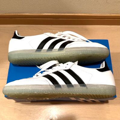 Jason Dill × adidas Skateboarding Samba "White/Core Black & Gold"