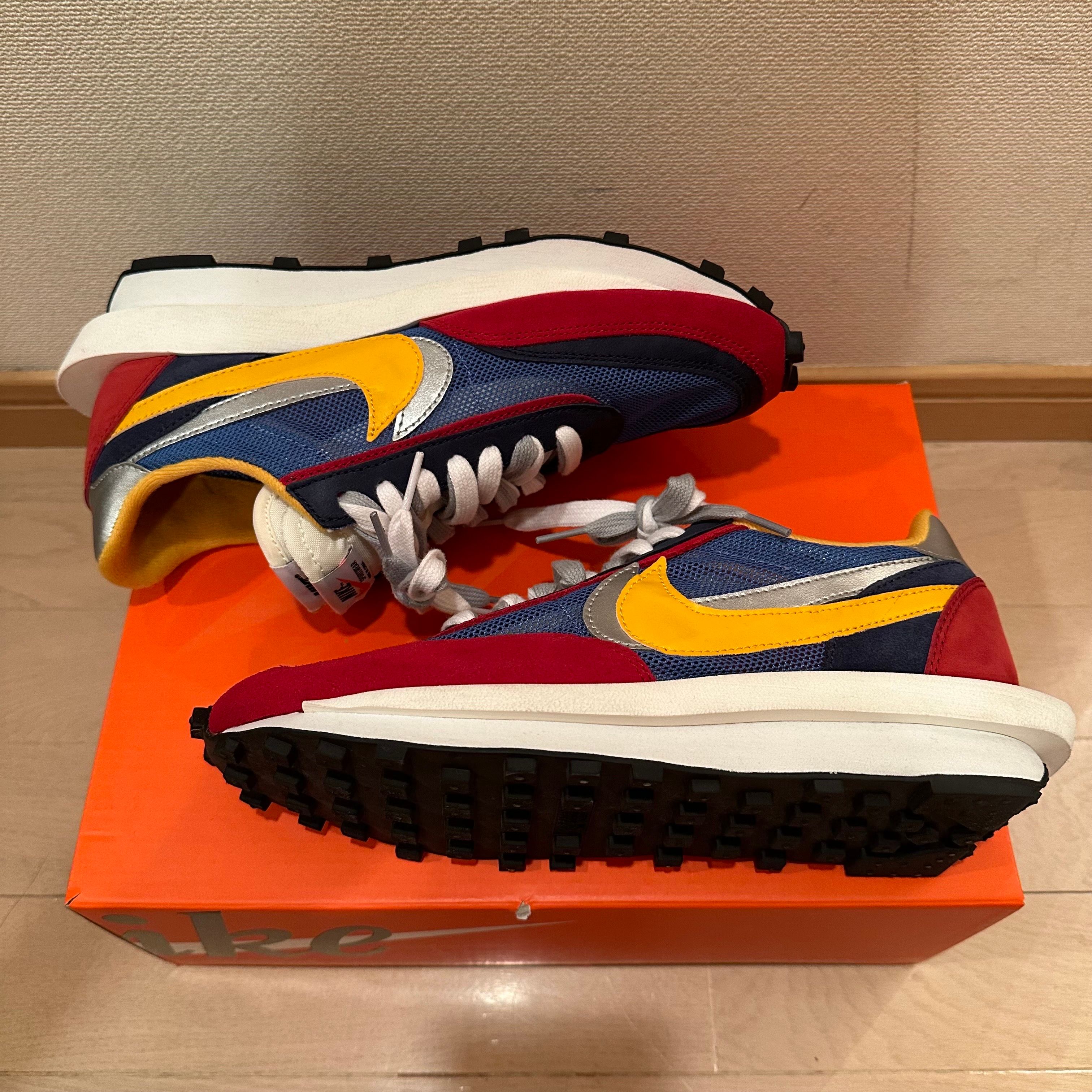 sacai × Nike LDV Waffle "Red/Blue"