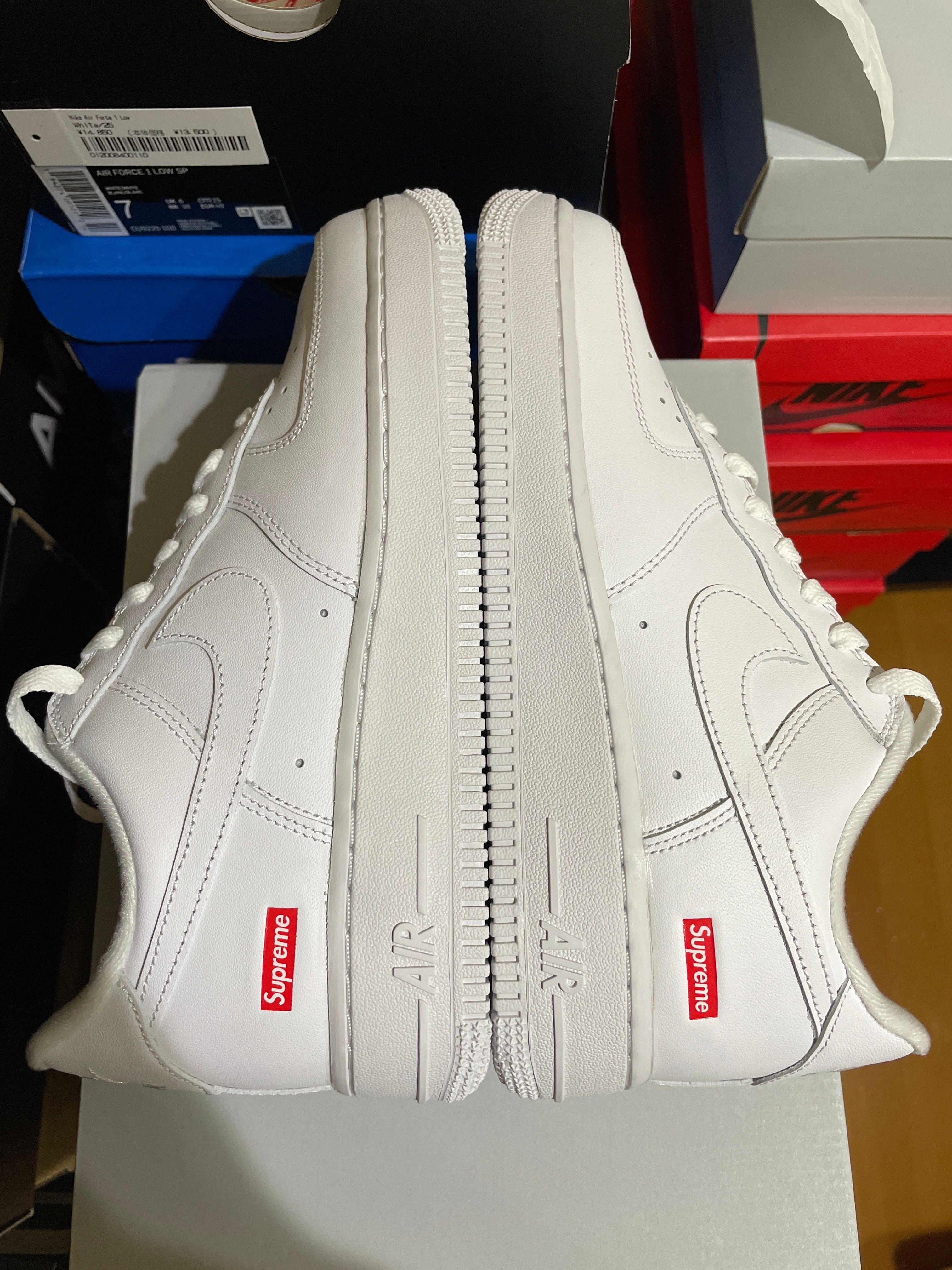 Supreme × Nike Air Force 1 Low "White"