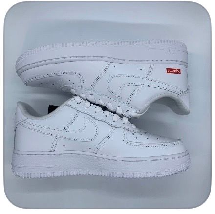 Supreme × Nike Air Force 1 Low "White"