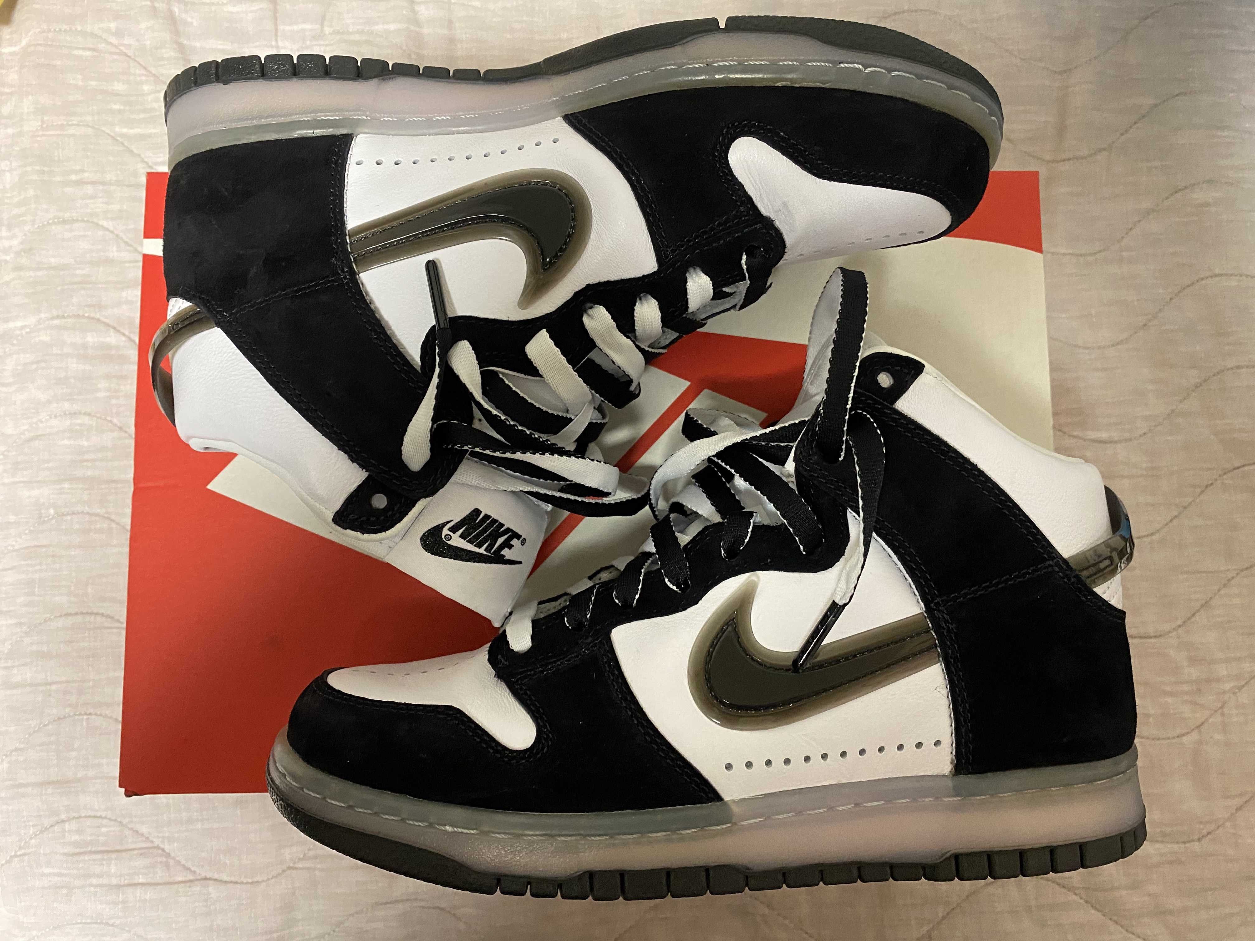 SLAM JAM x NIKE DUNK HIGH "WHITE/CLEAR BLACK"