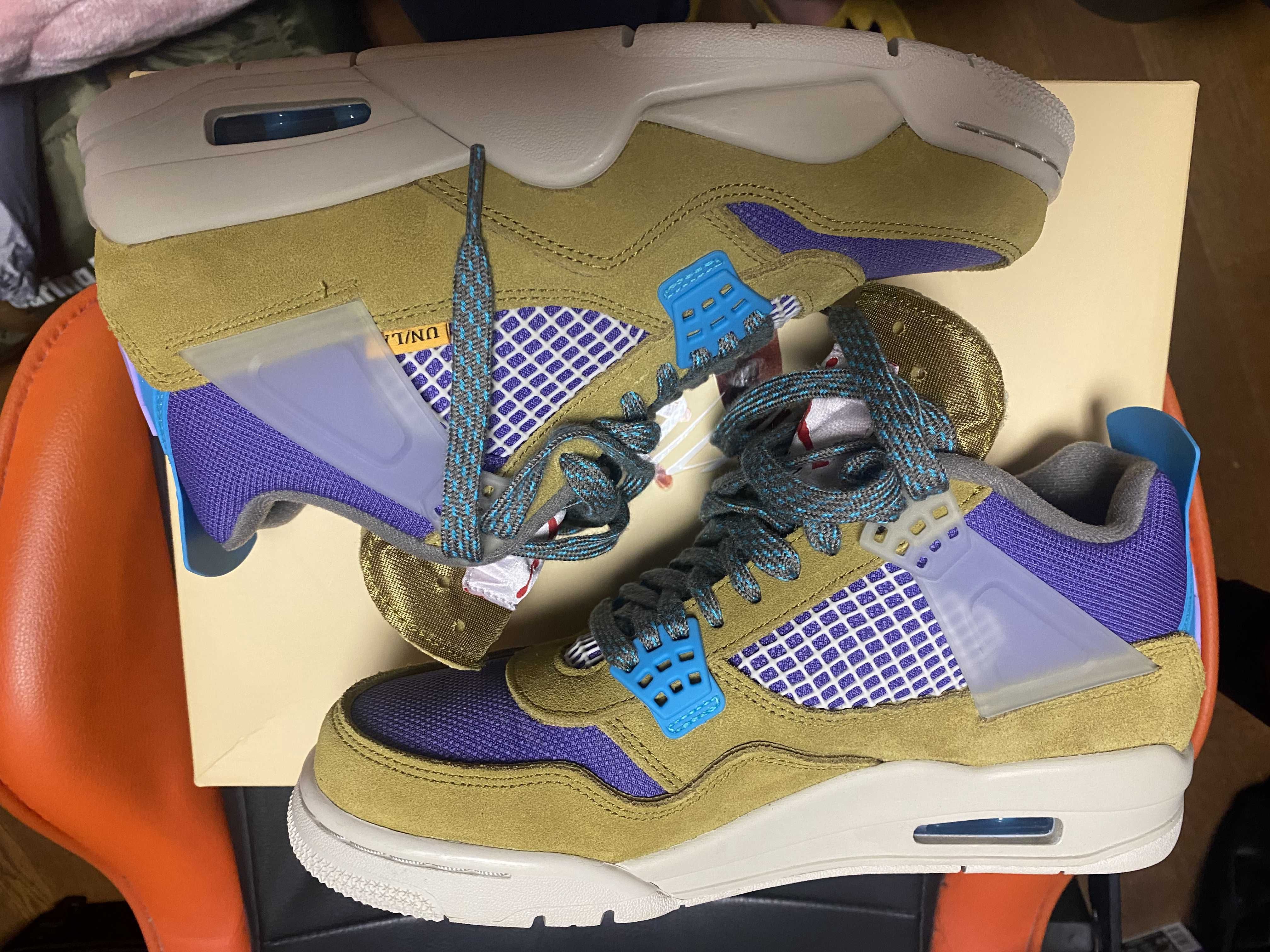 Union × Nike Air Jordan 4 SP "Desert Moss"