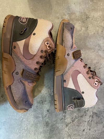 Travis Scott x Nike Air Trainer 1 SP "Archaeo Brown and Rust Pink"