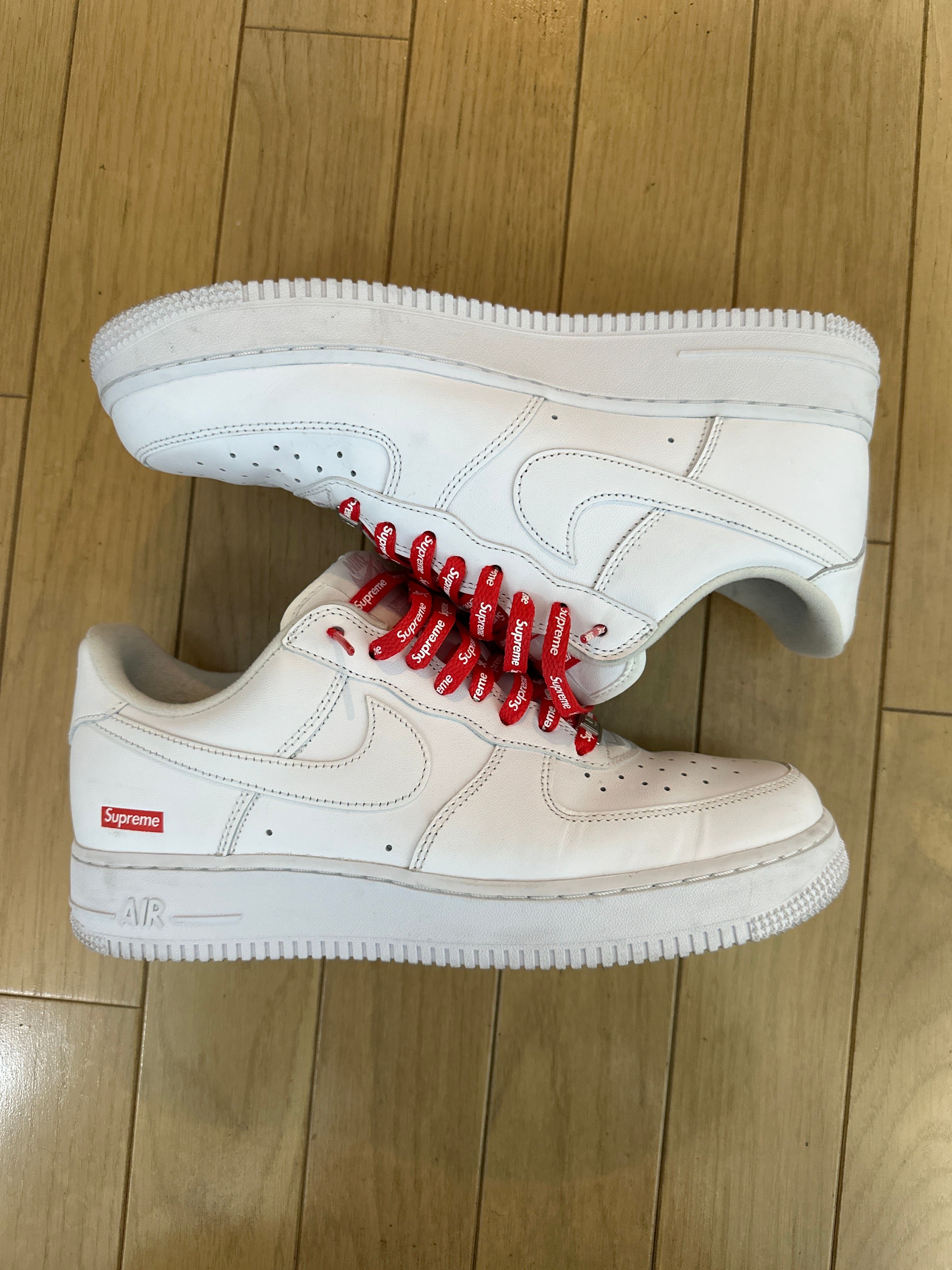 Supreme × Nike Air Force 1 Low "White"