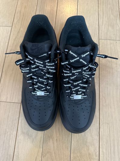 Supreme × Nike Air Force 1 Low "Black"