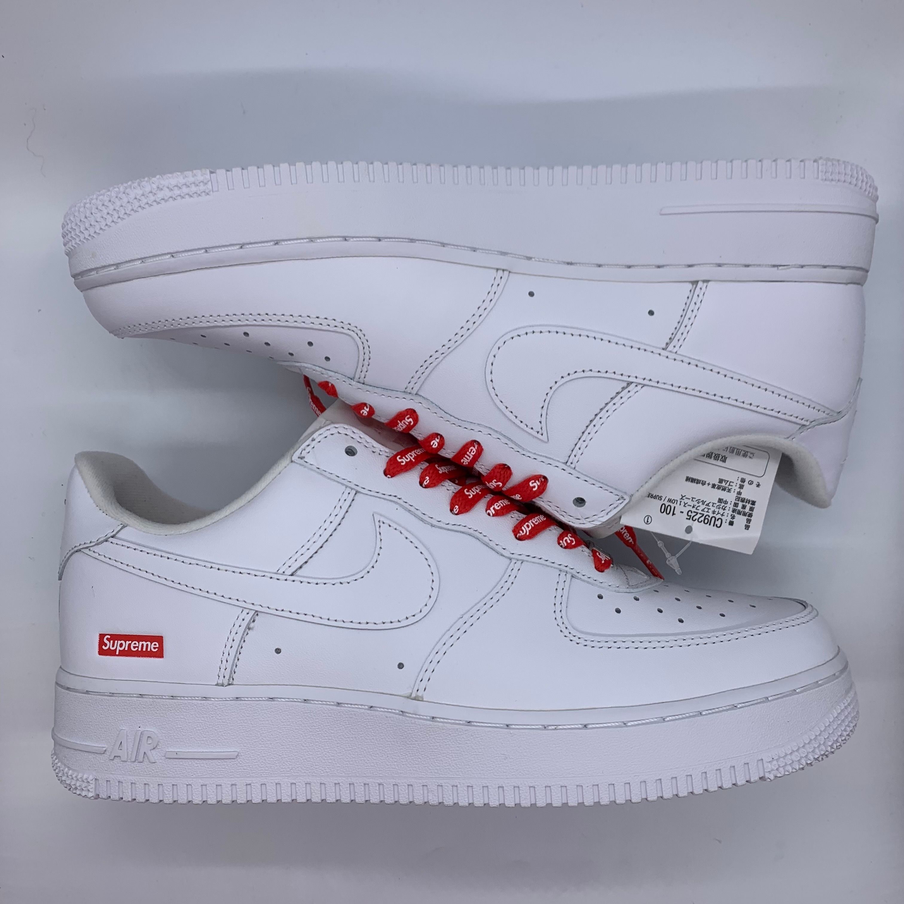 Supreme × Nike Air Force 1 Low "White"