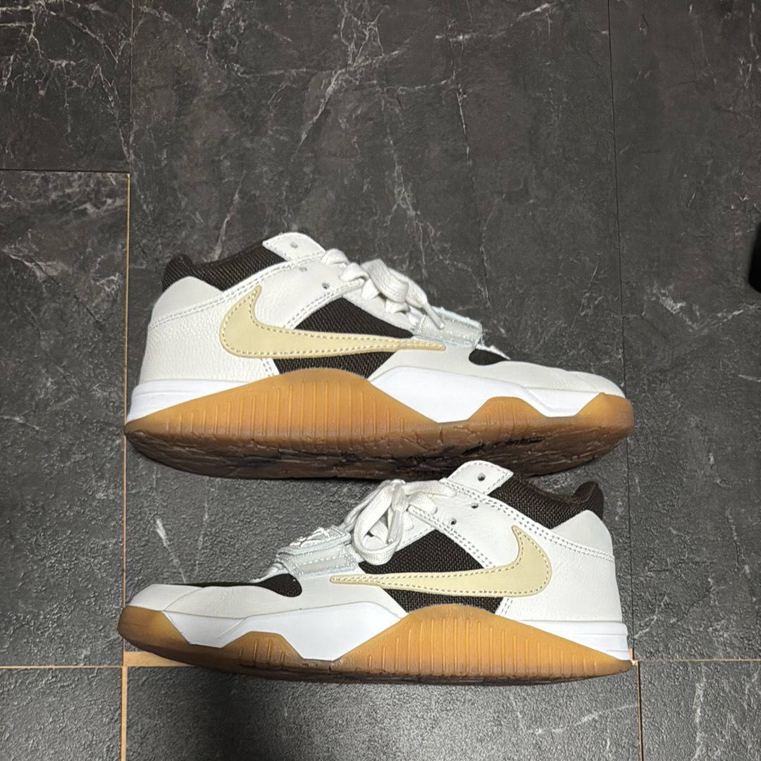 Travis Scott × Nike Jordan Jumpman Jack TR "Sail and Dark Mocha"