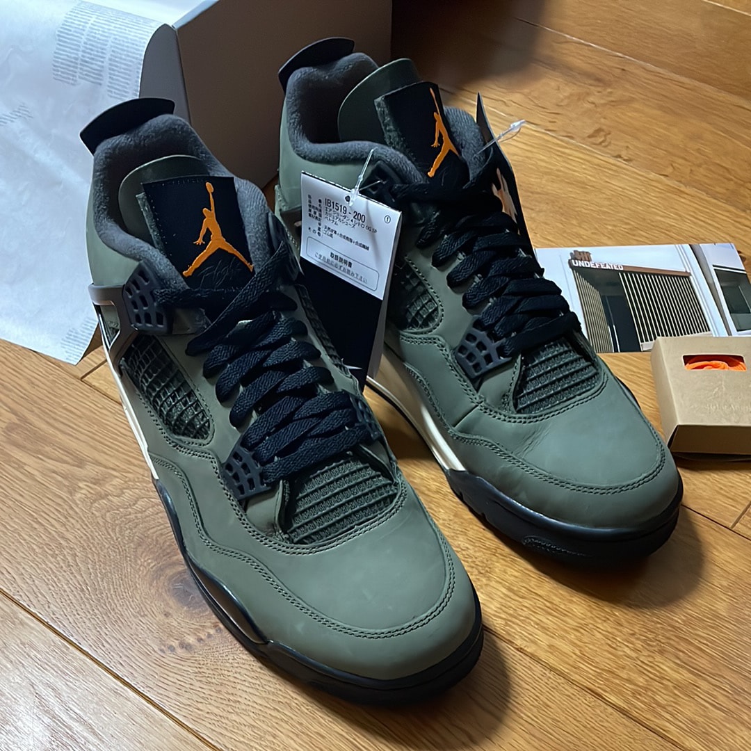 UNDEFEATED × Nike Air Jordan 4 Retro "Deep Green" (2025)