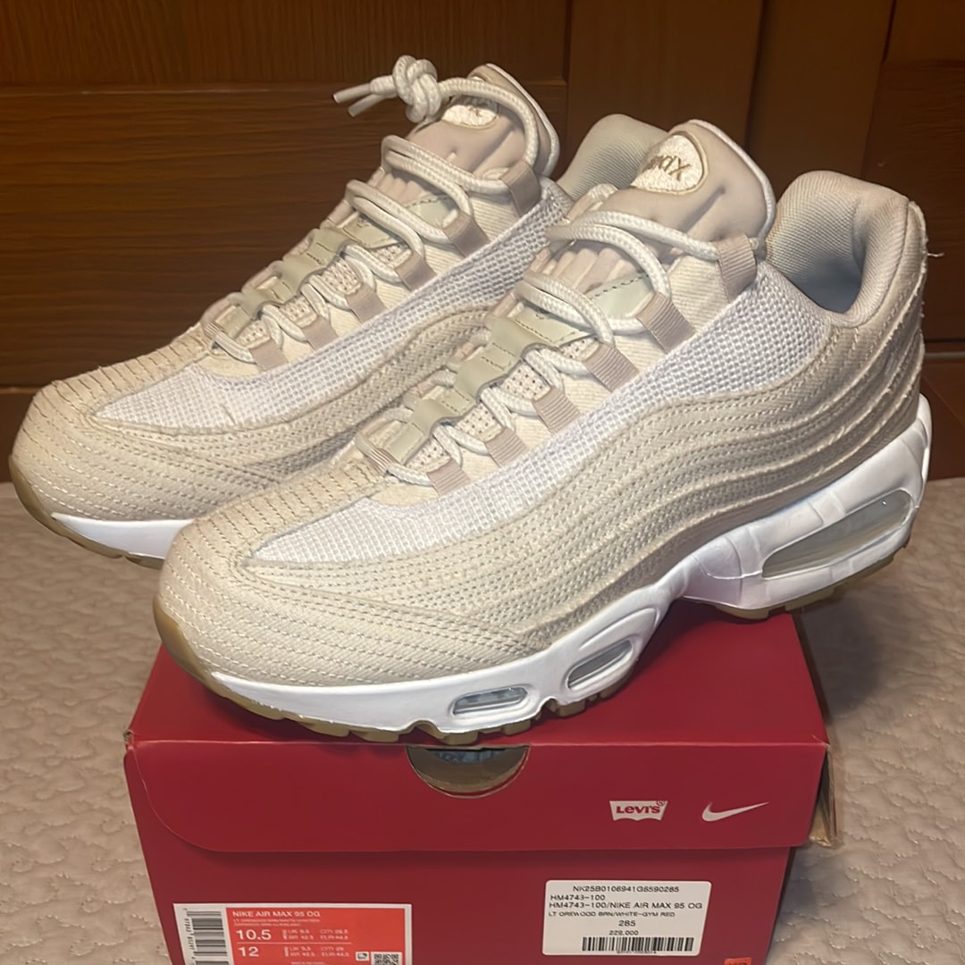 Levi's × Nike Air Max 95 OG "Denim White"