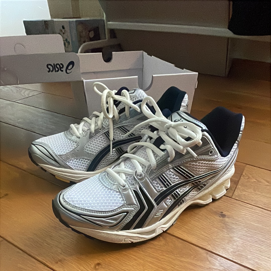 JJJJound × Asics Gel-Kayano 14 "White/Midnight"