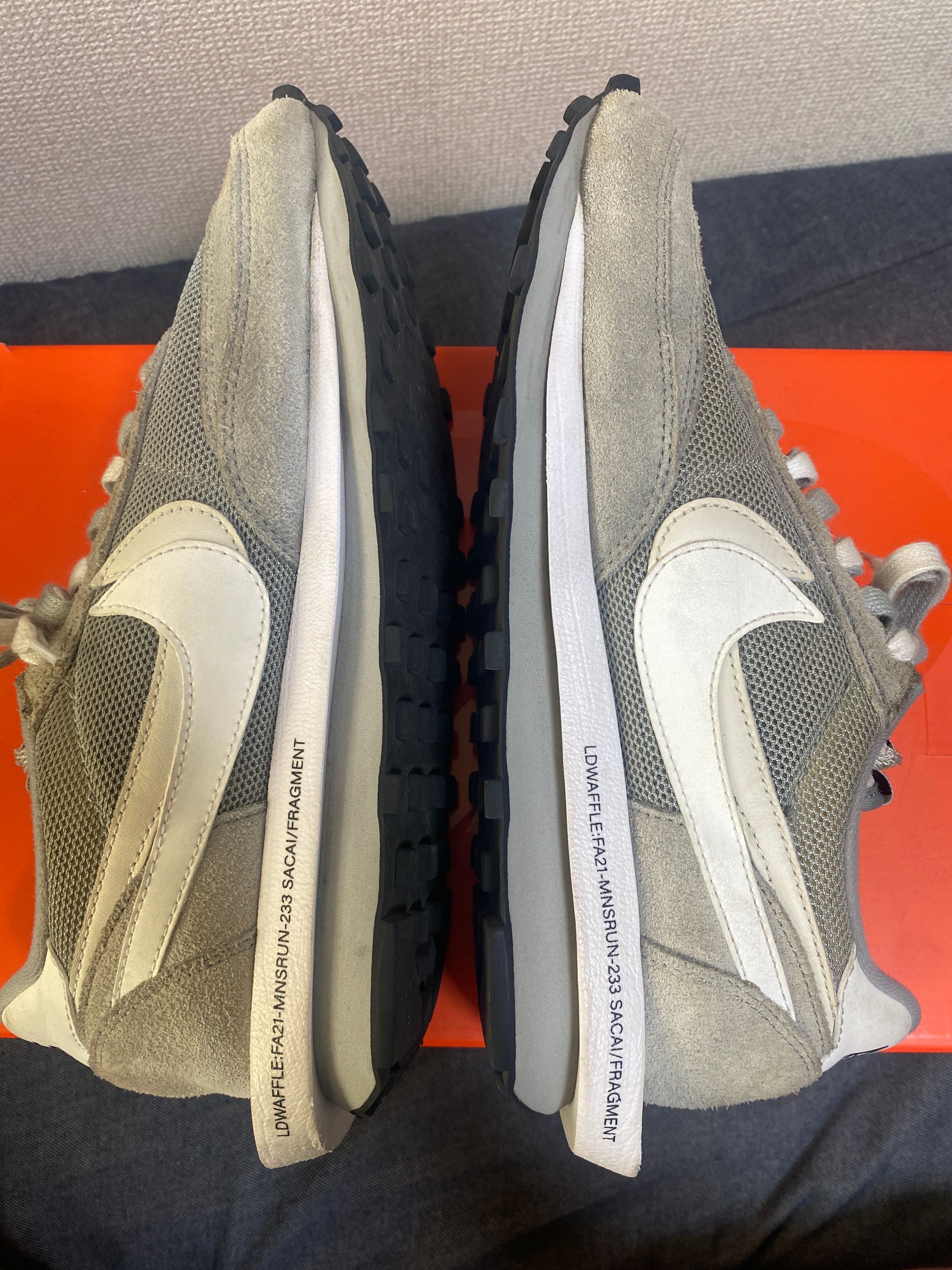 Fragment × sacai × Nike LD Waffle "Light Smoke Grey"