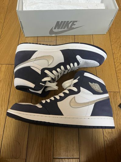 Nike Air Jordan 1 High OG CO.JP "White/Midnight Navy" (2020)(ブリーフケースなし)