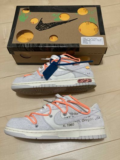 Off-White × Nike Dunk Low 1 of 50 "Lot.19"