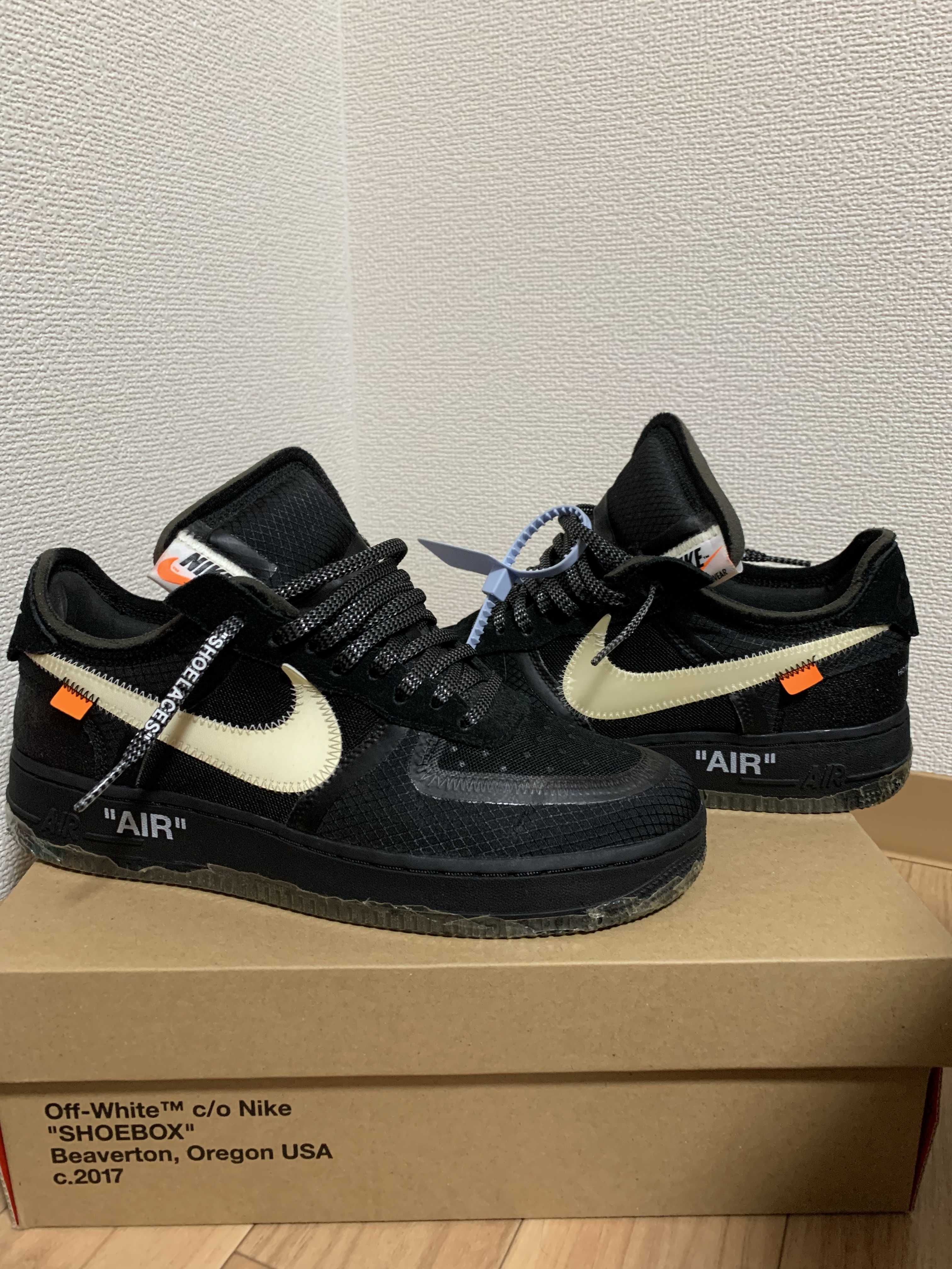 Off-White × Nike Air Force 1 Low "Black"