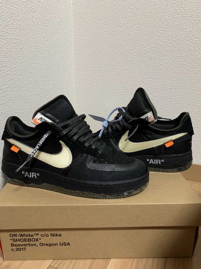 Off-White × Nike Air Force 1 Low "Black"