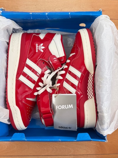 adidas Forum 84 High "Red Patent"