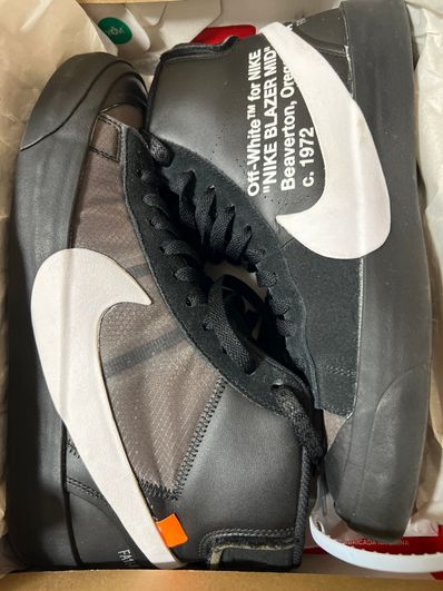Off-White × Nike Blazer Studio Mid "Grim Reaper"