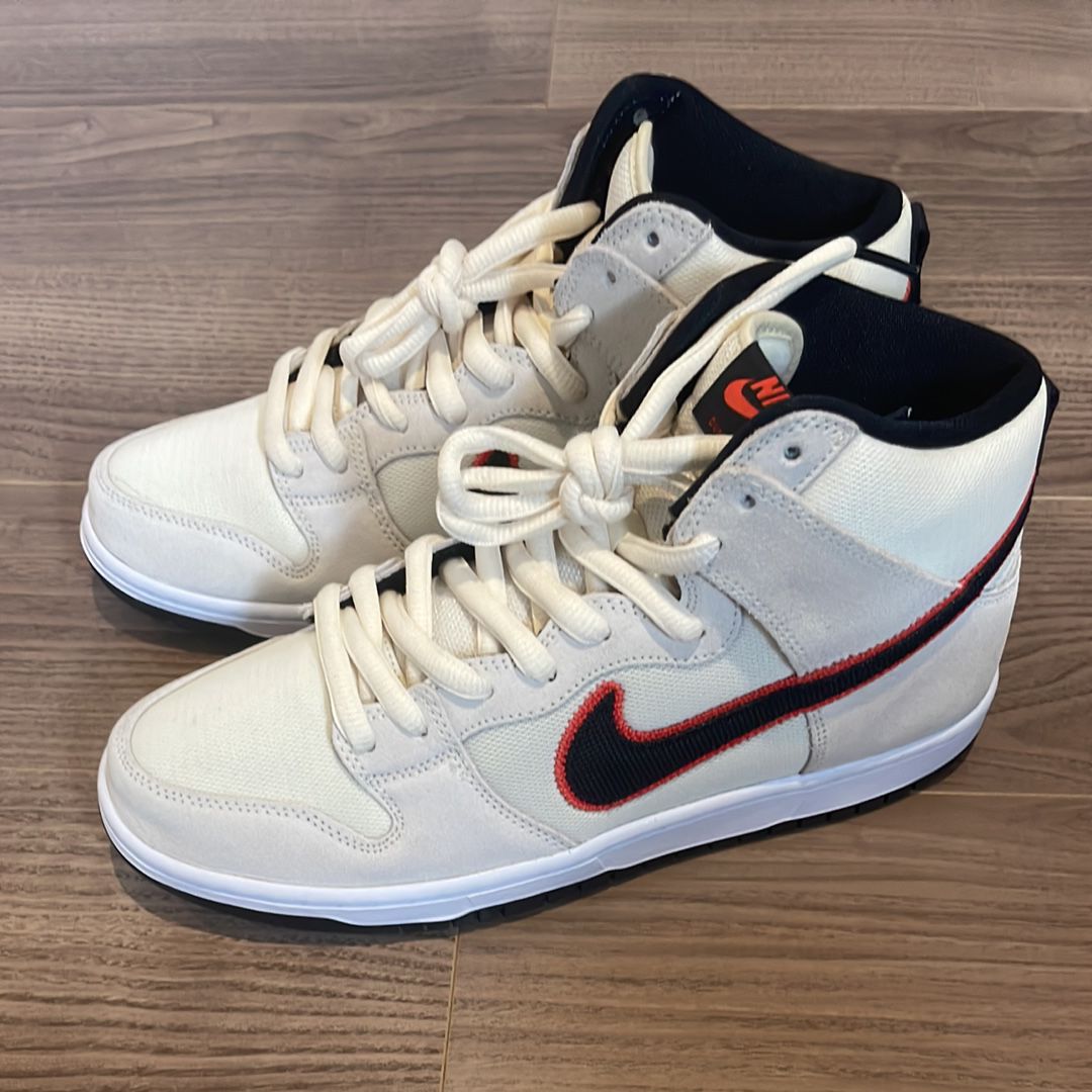 Nike SB Dunk High "San Francisco Giants/Coconut Milk and Black"