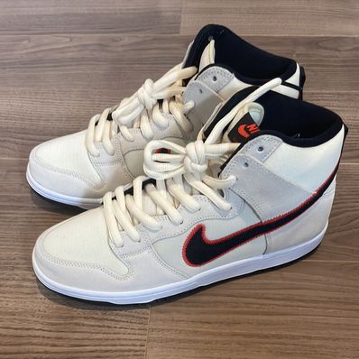 Nike SB Dunk High "San Francisco Giants/Coconut Milk and Black"