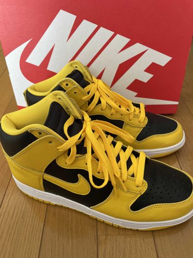 Nike Dunk High "Black/Varsity Maize"