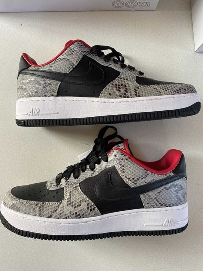 Nike Air Force 1 Low "Silver Snake"
