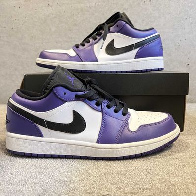 NIKE AIR JORDAN 1 LOW "COURT PURPLE"