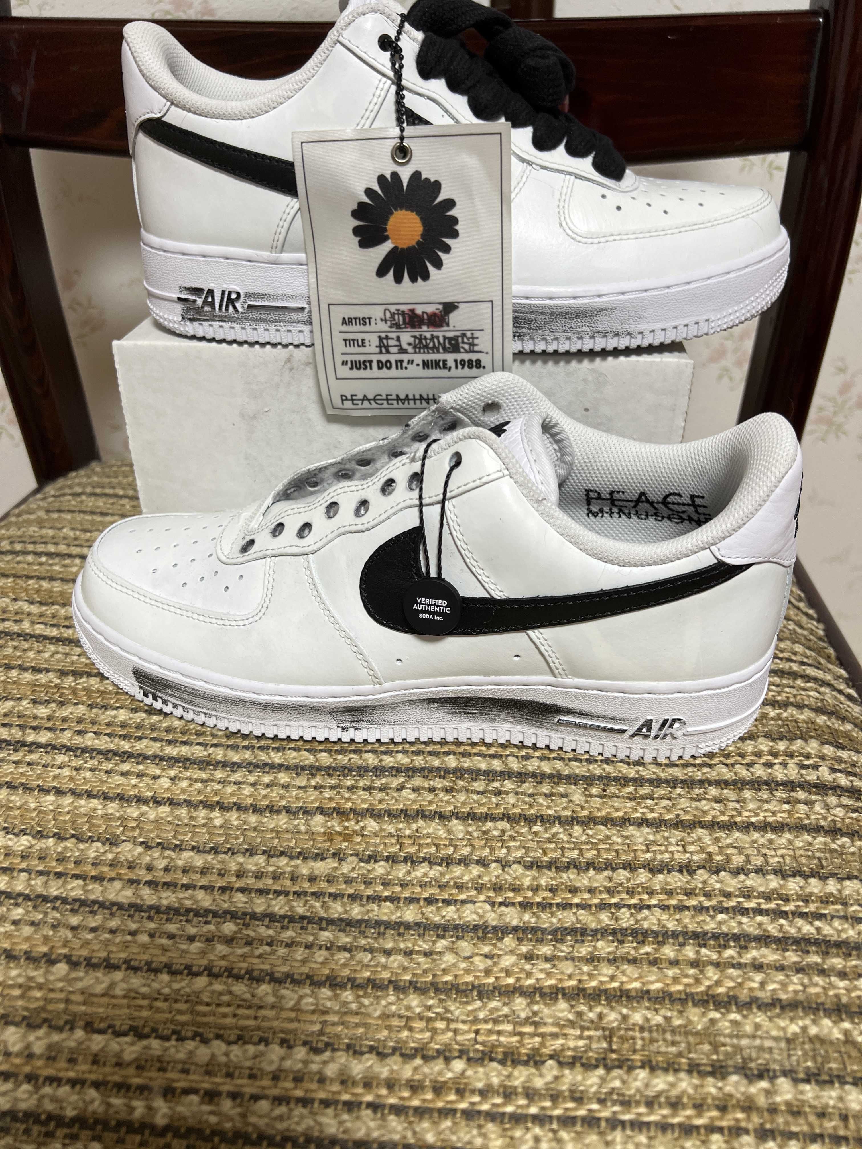 PEACEMINUSONE × Nike Air Force 1 Low "Para-noise/White/Black" / G-DRAGON