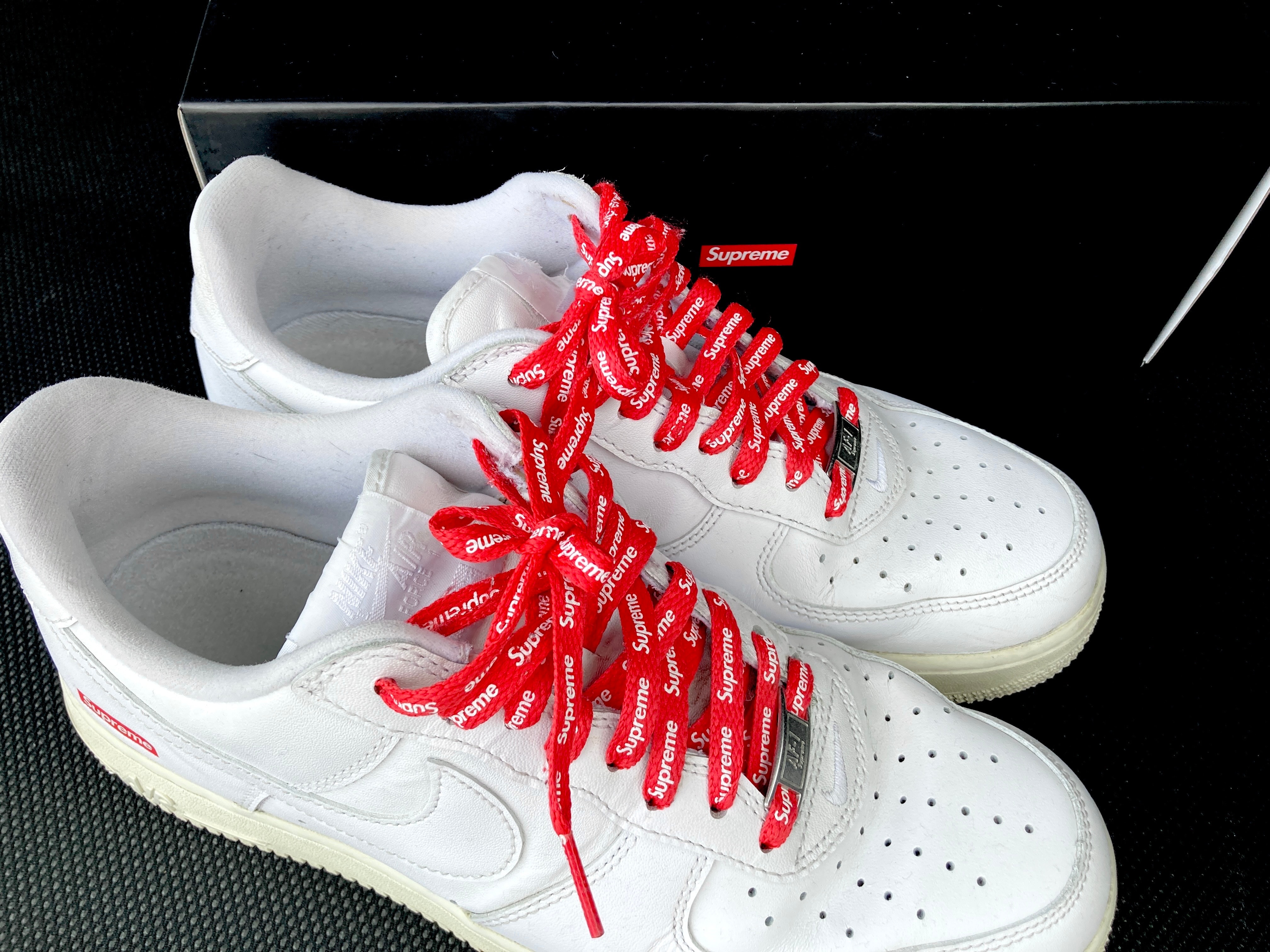 Supreme × Nike Air Force 1 Low "White"