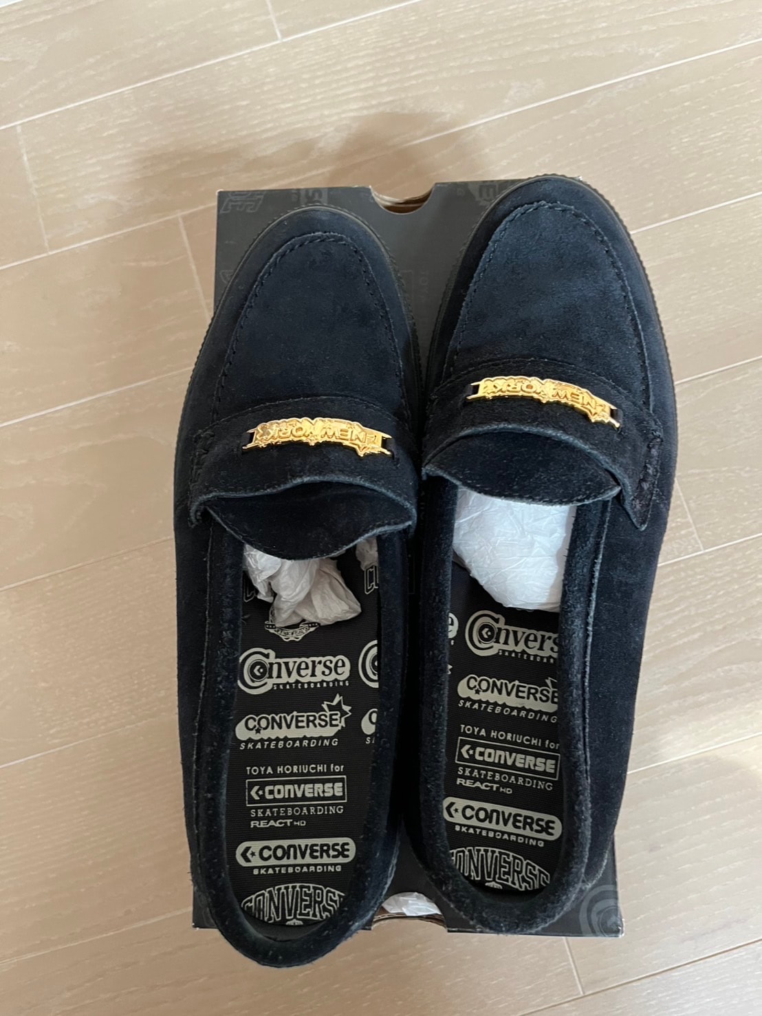 トウヤ ホリウチ × コンバース CS ローファー SK