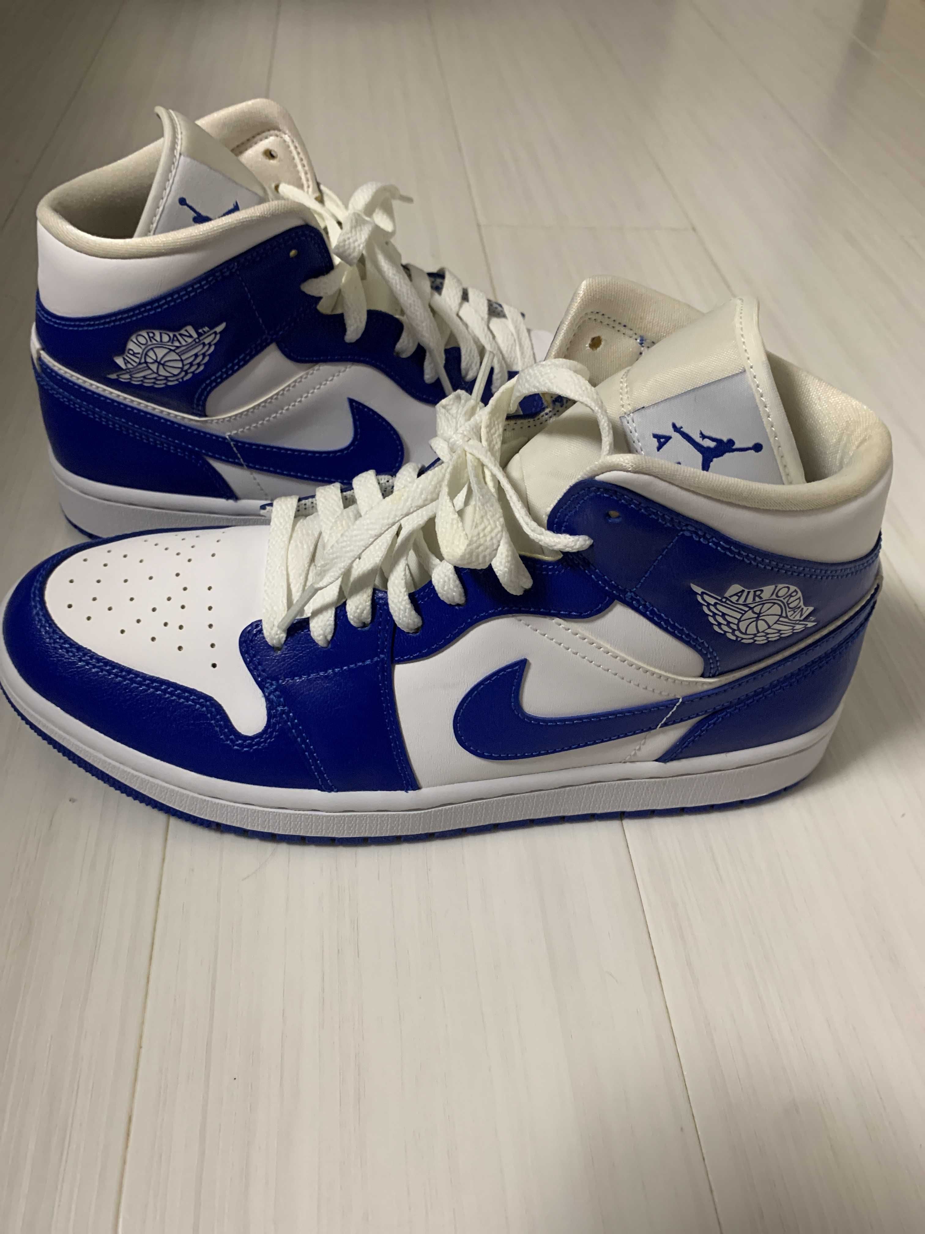 Nike Women's Air Jordan 1 Mid "Kentucky Blue"